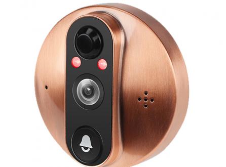 涂鴉低功耗電子貓眼電池可視門鈴對講家用