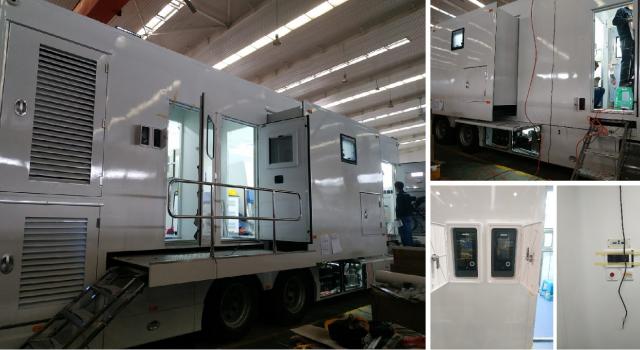 重慶核酸檢測車免接觸視頻語音呼叫對講系統