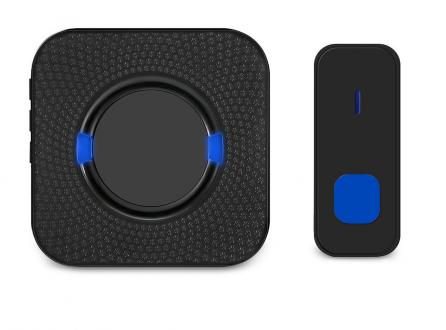 家用直流電池?zé)o線電子門鈴遠(yuǎn)距離防水音樂門鈴N6SK