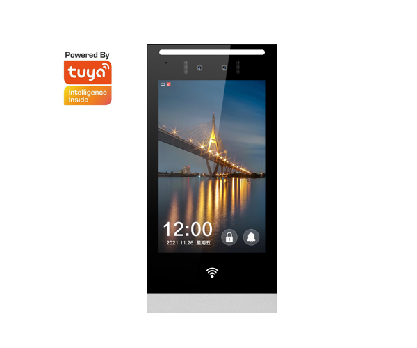 涂鴉可視對講門禁8寸智慧屏主機 tuya可視門鈴 第1張