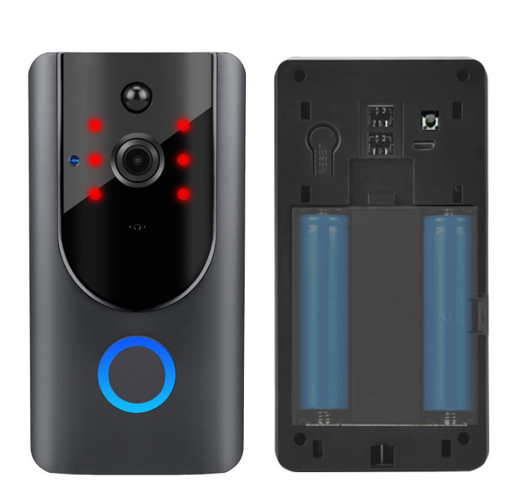 涂鴉智能低功耗電池可視門(mén)鈴DB601 tuya可視門(mén)鈴 第1張