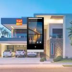 別墅小區(qū)涂鴉人臉識別可視對講門禁電梯視頻語音呼叫