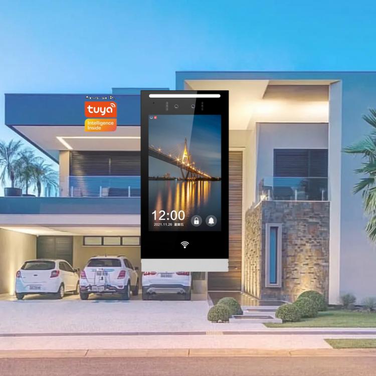 別墅小區涂鴉人臉識別可視對講門禁電梯視頻語音呼叫 別墅/小區/公寓可視對講 第1張-家家安科技 別墅小區涂鴉人臉識別可視對講門禁電梯視頻語音呼叫 別墅/小區/公寓可視對講 第1張