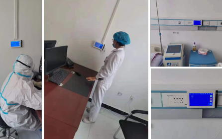 新疆昌吉州呼圖壁縣人民醫院及縣中醫院雙向醫護可視對講