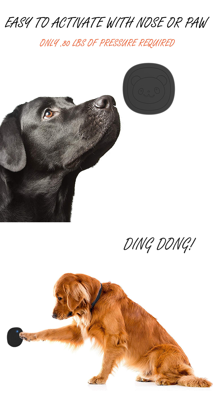 LIKEPAI Wireless Pets Doorbell Ring Bell Waterproof White And Black Optional older call bells baby sos calling Product Center 第6張