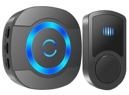 交流供電無線家用防水門鈴N92G遠(yuǎn)距離300米傳輸55首鈴聲美規(guī)歐規(guī)英規(guī)澳規(guī)日規(guī)插頭無線門鈴