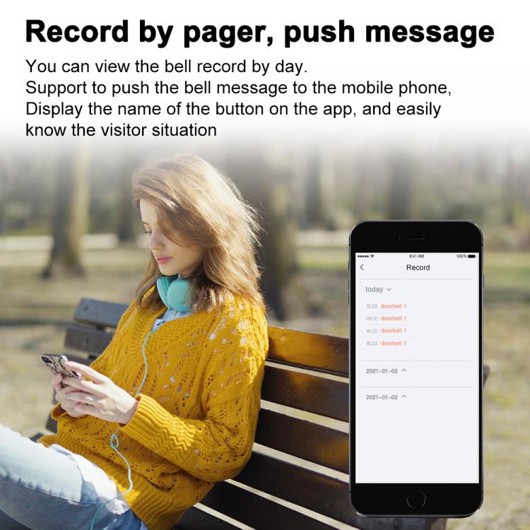 交流供電無線家用防水門鈴N60D1遠(yuǎn)距離300米傳輸55首鈴聲美規(guī)歐規(guī)英規(guī)澳規(guī)日規(guī)插頭無線門鈴 交流供電門鈴 第12張