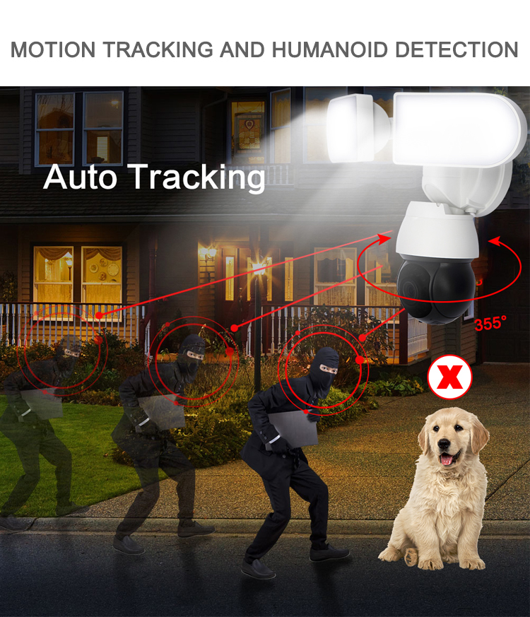 家家安涂鴉tuya泛光燈戶外防水高清夜視球機(jī)攝像頭庭院操場廣場道路照明監(jiān)控兩用 品牌動態(tài) 第4張