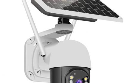 涂鴉tuya低功耗4G太陽能戶外監控WIFI無線500萬高清防水夜視IP攝像機人形檢測360度云臺運動跟蹤5倍光學變焦攝像頭球機