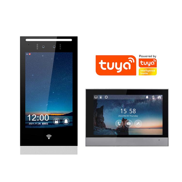 家家安分層多戶樓宇多層舊改APP涂鴉獨立呼叫可視對講機人臉識別開鎖門禁對講主機套裝H8+P7008PD 品牌動態 第2張