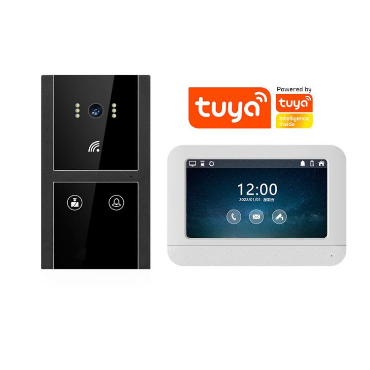 室內智慧屏tuya涂鴉智能樓宇可視對講主機聯動開鎖門禁白色H5+7008 品牌動態 第1張-家家安科技 室內智慧屏tuya涂鴉智能樓宇可視對講主機聯動開鎖門禁白色H5+7008 品牌動態 第1張