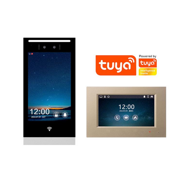 家家安分層多戶樓宇多層舊改APP涂鴉獨立呼叫可視對講機人臉識別開鎖門禁對講主機套裝H8+P7008PD 品牌動態 第5張