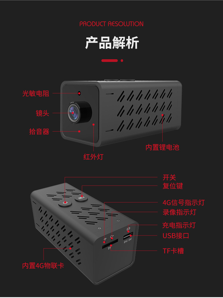 tuya無線WIFI高清迷你電池攝像機3000mah大容量mini高清監控攝像頭涂鴉4G電池監控 品牌動態 第8張-家家安科技 tuya無線WIFI高清迷你電池攝像機3000mah大容量mini高清監控攝像頭涂鴉4G電池監控 品牌動態 第8張