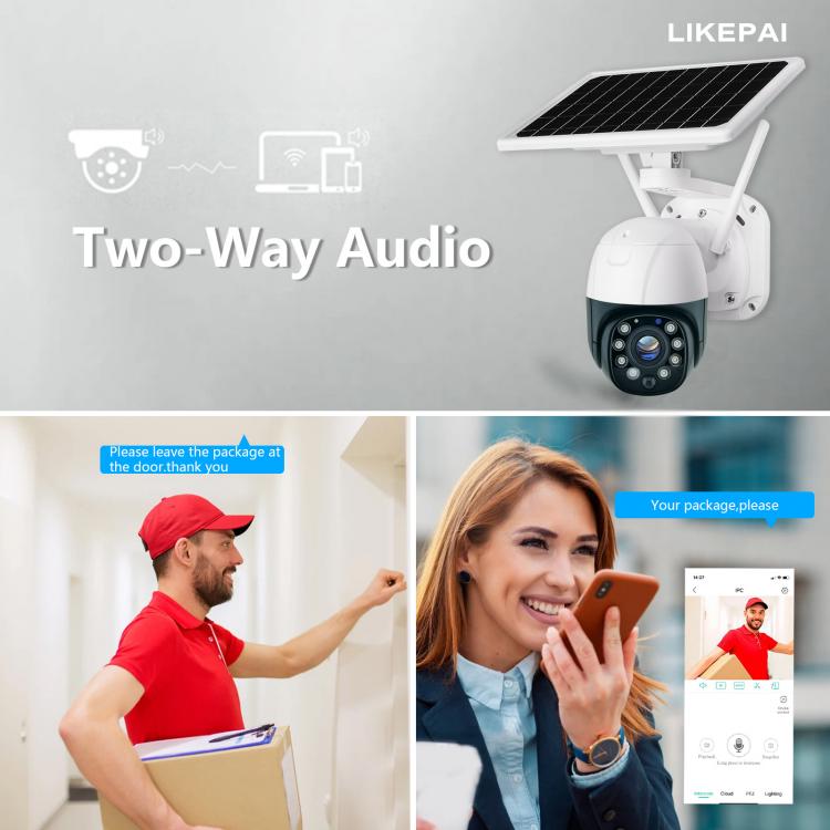 4G太陽能攝像頭歐版美版東南亞4G無線監控戶外球機30倍光學變焦可定制定時拍照TUYA涂鴉攝像機 品牌動態 第8張