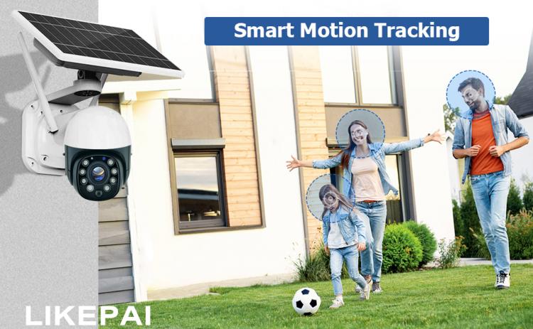 4G太陽能攝像頭歐版美版東南亞4G無線監控戶外球機30倍光學變焦可定制定時拍照TUYA涂鴉攝像機 品牌動態 第6張