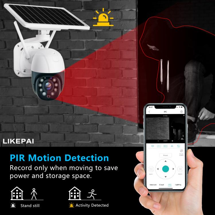 4G太陽能攝像頭歐版美版東南亞4G無線監控戶外球機30倍光學變焦可定制定時拍照TUYA涂鴉攝像機 品牌動態 第7張