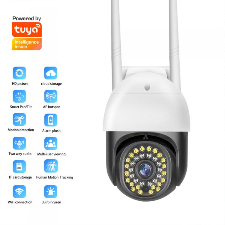 tuya涂鴉室外防水36燈球機(jī)TUYA戶外高清監(jiān)控?cái)z像頭雙光源夜視全彩球形攝像機(jī) 品牌動(dòng)態(tài) 第1張-家家安科技 tuya涂鴉室外防水36燈球機(jī)TUYA戶外高清監(jiān)控?cái)z像頭雙光源夜視全彩球形攝像機(jī) 品牌動(dòng)態(tài) 第1張