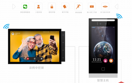 微信云對講門禁全新版本上線，雙向語音視頻通話，對講直接視頻語音到微信，手機遠程對講開門